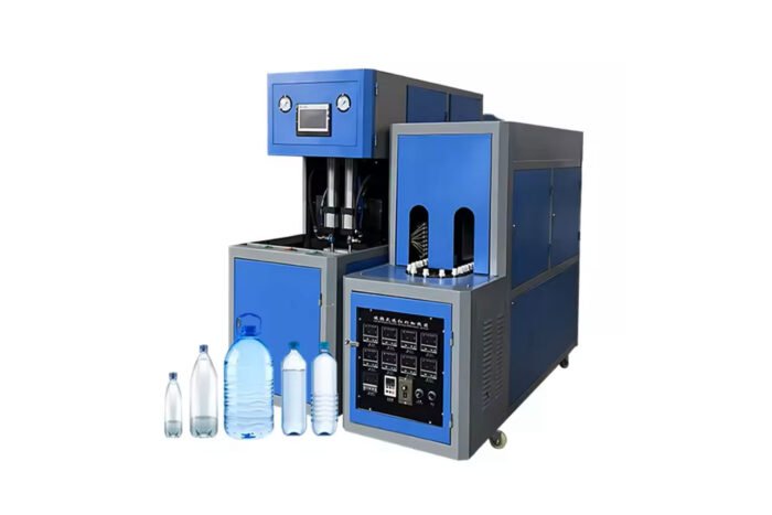 Semi automatic 2 cavity plastic pet bottle blowing machine 1 litre preform bottle blow molding machine