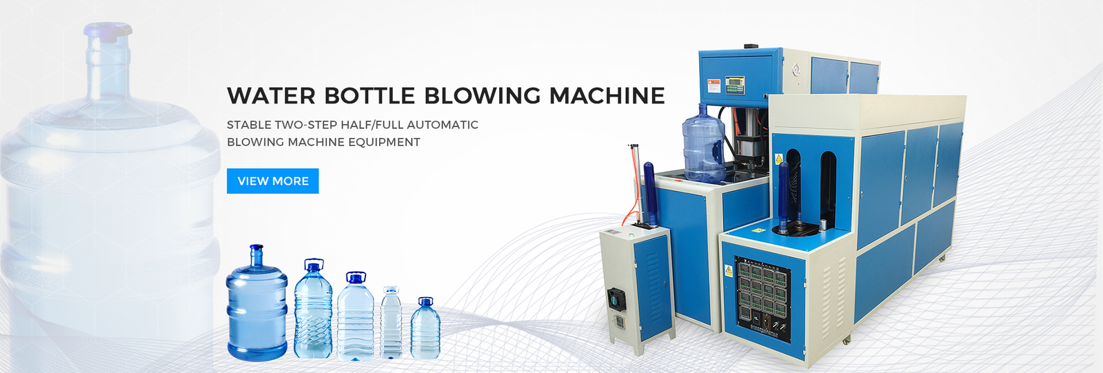 5 Gallon PET Stretch Blow Moulding Machines for 18.9L Water bottles