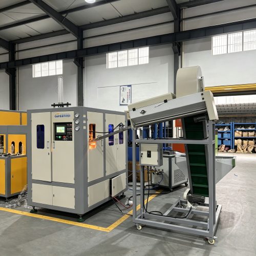 100ml to 1500ml PET Bottle Making Semi Auto Automatic Stretch Blow Blowing Molding Machine 1
